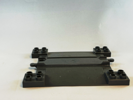 Overgang treinrails donkergrijs Duplo