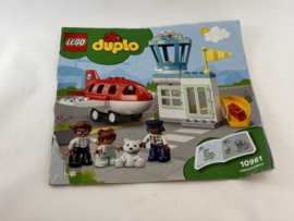 Bouwboekje 10961 vliegveld b-keuze Duplo
