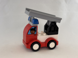 Creatieve auto brandweer Duplo