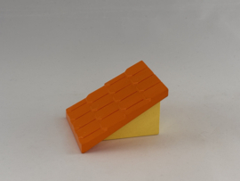 Dakdeel oranje crème Duplo