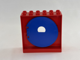 Houder ballenbaan met deur Duplo