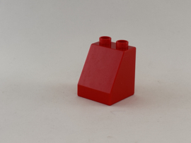 Blok schuin hoog rood Duplo