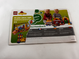 Bouwboekje 10810 duwtrein b-keuze Duplo