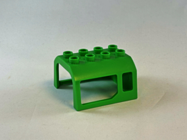 Dakkap voor locomotief of wagon groen  Duplo