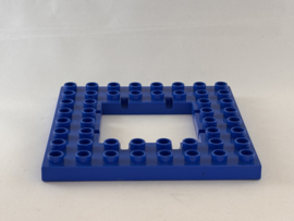 Valluik zonder rooster blauw Duplo