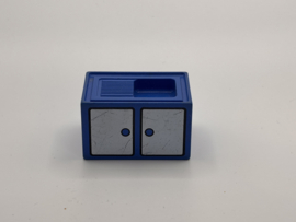 Aanrecht / wasbak met spoelbak blauw  Duplo