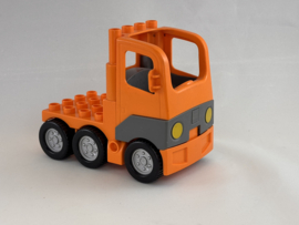 Vrachtwagen oranje Duplo