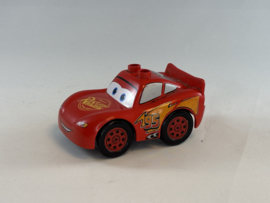 Lightning McQueen (Cars) met rode velgen b-keuze Duplo