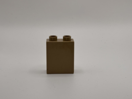 2 nops blok hoog taupe Duplo