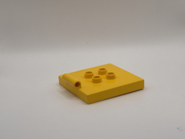 Houder voor kiepbak geel Duplo