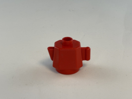 Koffiekan / koffiepot klein rood Duplo