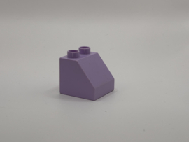 Blok schuin lavendel Duplo