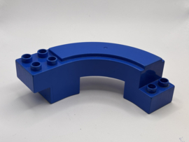 Monorail bocht  blauw Duplo