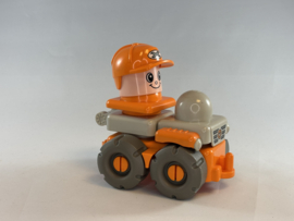 Bouwvakker oranje Primo Duplo