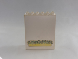 Geveldeel  met sticker planten Duplo