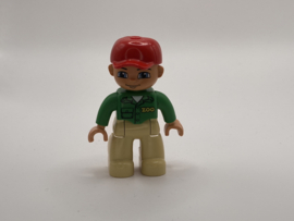 Man zoo met rode pet Duplo