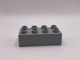 8 nops blok lichtgrijs Duplo
