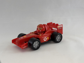 Ferrari F1 wagen met coureur  Duplo