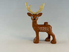 Hert met gewei Duplo