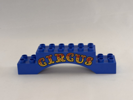 Boogblok circus blauw Duplo