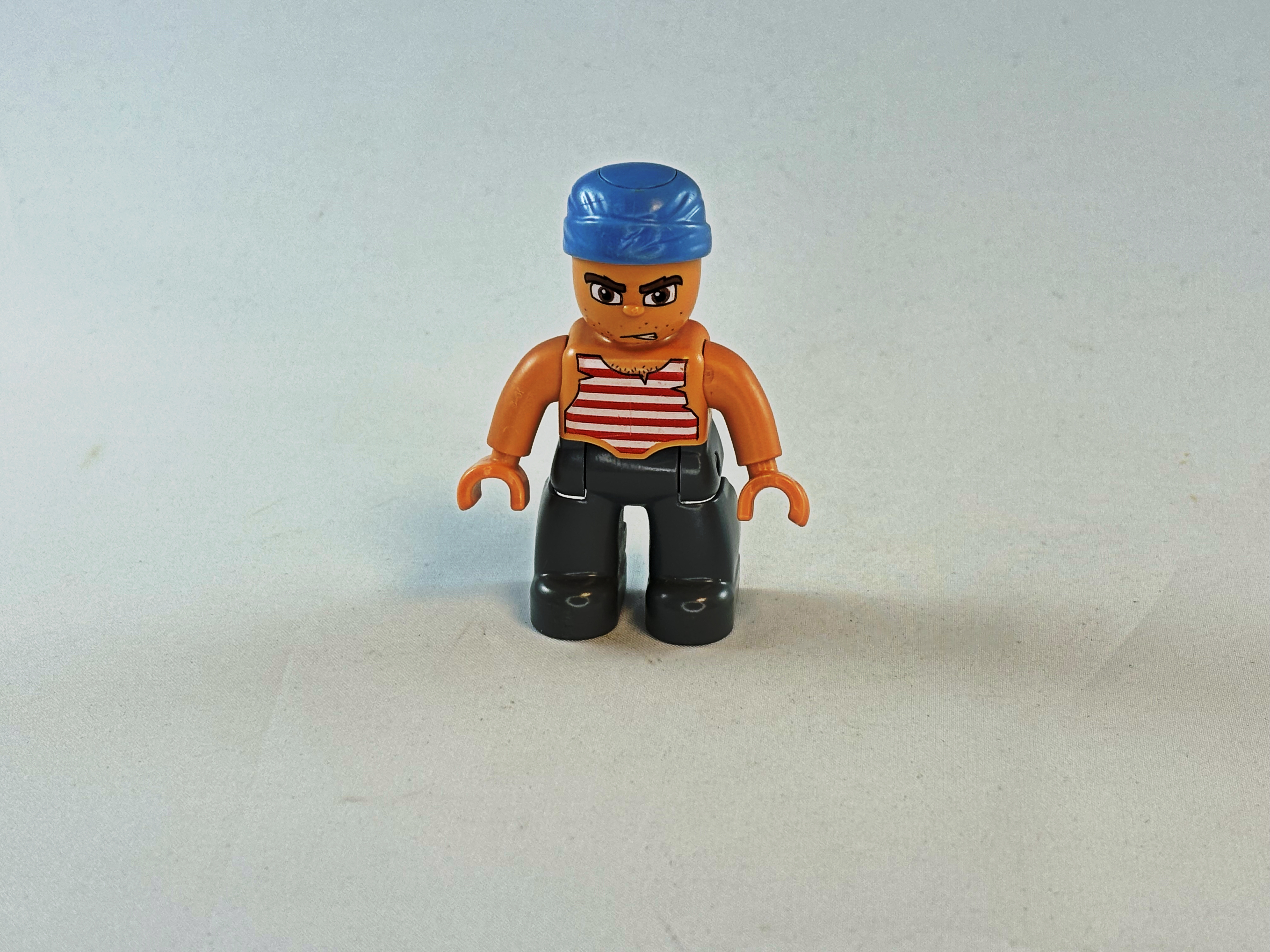 Piraat met gestreept shirt Duplo