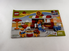 Bouwboekje 10834 pizzeria Duplo