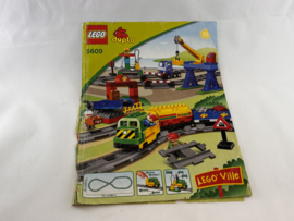 Bouwboekje 5609 luxe treinstel b-keuze Duplo