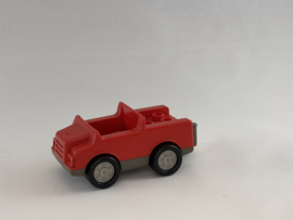 Auto rood grijs Duplo