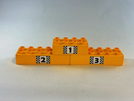 Podium licht oranje Duplo