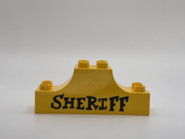 Sierblok sheriff geel Duplo