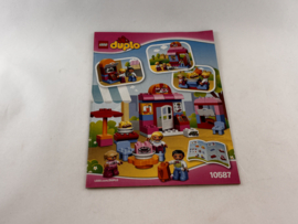 Bouwboekje 10587 café Duplo
