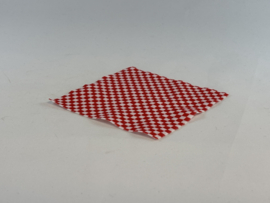 Picknickkleed rood wit geblokt Duplo