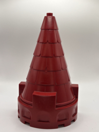 Torenspits kasteel  donkerrood Duplo