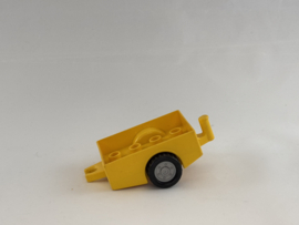 Aanhanger geel Duplo