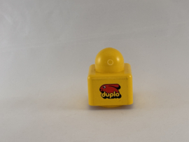 Primo blok geel met stippen  Duplo