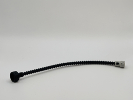 Brandslang / tankslang  verlengstuk  zwart grijs Duplo