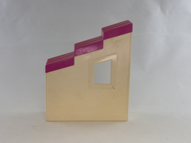 Dak hoog roze wit Duplo