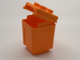 Vuilnisbak oranje Duplo