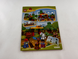 Bouwboekje 10582 bos dieren Duplo