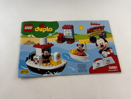 Bouwboekje 10881 Mickey’s boot Duplo