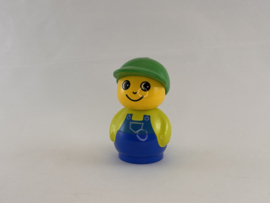 Primo poppetje blauwe tuinbroek Duplo