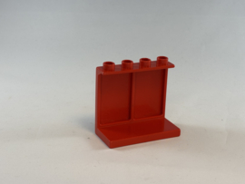 Winkelschap rood Duplo