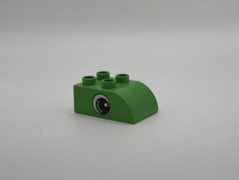Oog blok gebogen felgroene Duplo