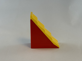 Dakdeel rood met geel Duplo