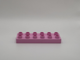 12 nops plat lichtroze Duplo