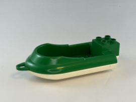 Boot groen en wit Duplo