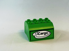 Dak van Cargo kist groen Duplo