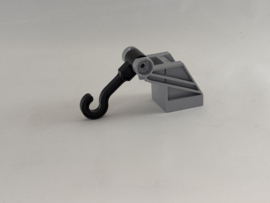 Takel grijs met haak breed Duplo