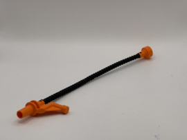Brandslang / tankslang  oranje  zwart Duplo