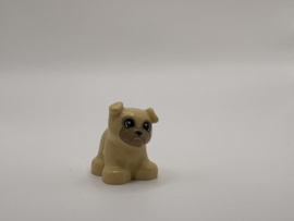 Hond beige Bulldog Duplo
